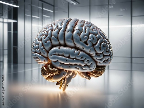 Bright human brain representation