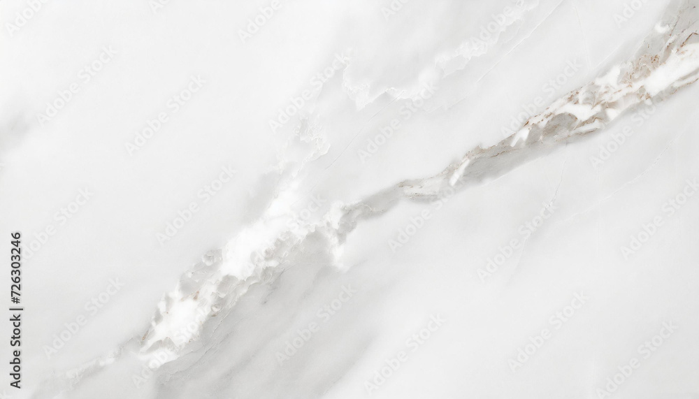 Fototapeta premium Biały ekskluzywny marmur, delikatny wzór, dekoracja płytka generative ai