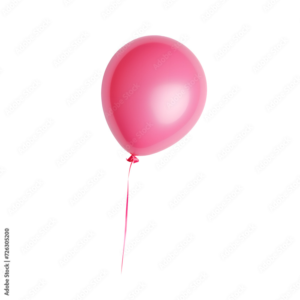 Pink balloon on transparent background PNG Pink balloon on transparent background PNG