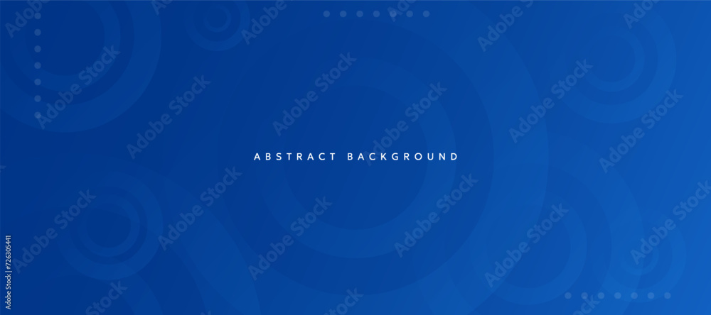 Obraz premium minimal blue geometric background dynamic shape elements vector illustration