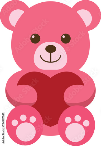 teddy bear with heart