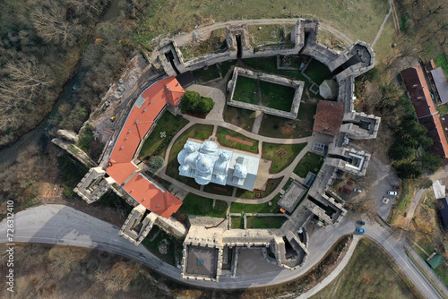 Serbian Medieval Orthodox Christian Monastery Manasija