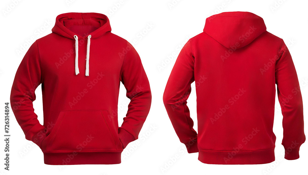 Hoodie Mockup for Product Design - Hoodie Template for Logo Placement ...