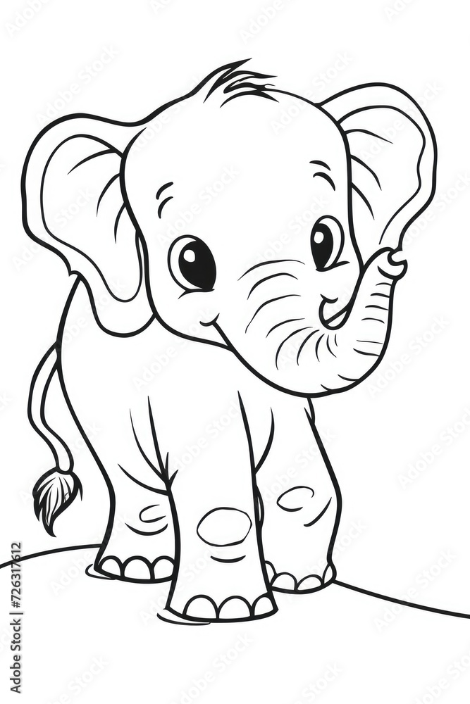 Coloring Pages Elephants