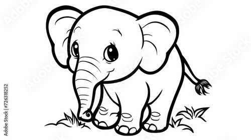 Free Printable Elephant Coloring Pages