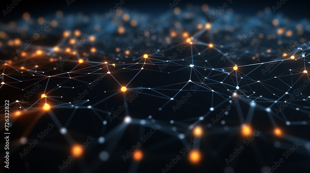 3d render of an abstract technology background for network communications 3d render of an abstract technology background for network communications