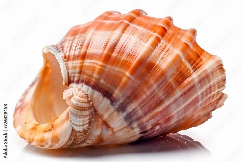 Seashell_isolated_on_white_background_cutout Seashell_isolated_on_white_background_cutout