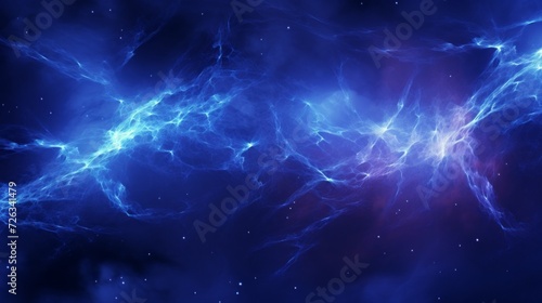 Vibrant blue lightning plasma  electrifying background for dynamic designs