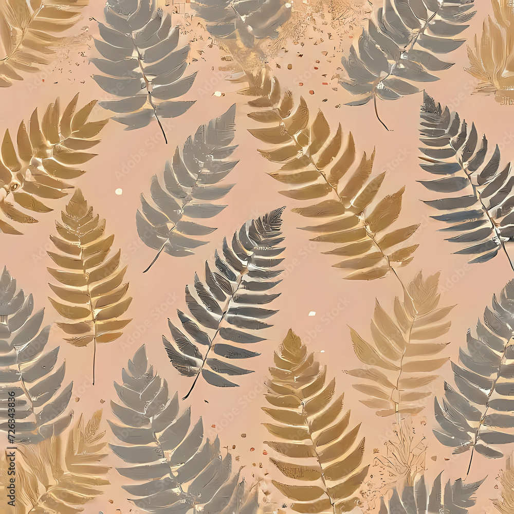 backgrounds with botanical ferns and leaves backgrounds with botanical ferns and leaves