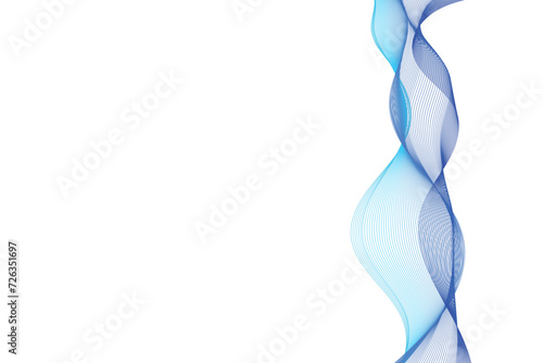 Blue vertical wavy lines background