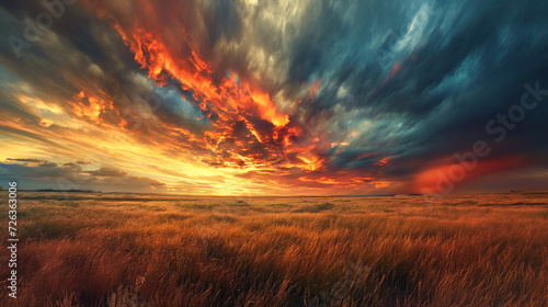 A Scenic Field With Tall Grass