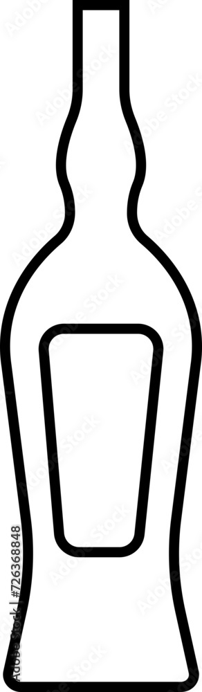 Water bottle icon in line Style. Plastic water bottle. Container water bottle sign editable stock. Alcohol Beverage Bar Drink Concept. Glass beer shape symbol. Vector image on transparent background. Water bottle icon in line Style. Plastic water bottle. Container water bottle sign editable stock. Alcohol Beverage Bar Drink Concept. Glass beer shape symbol. Vector image on transparent background.
