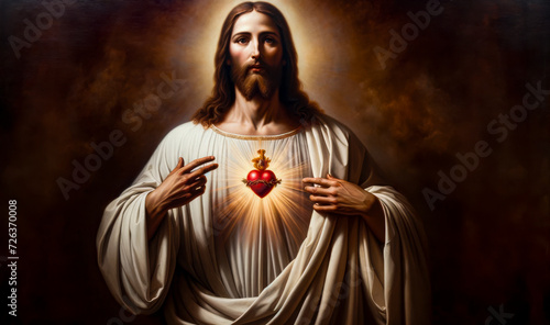 Divine Love: The Sacred Heart of Jesus Christ.