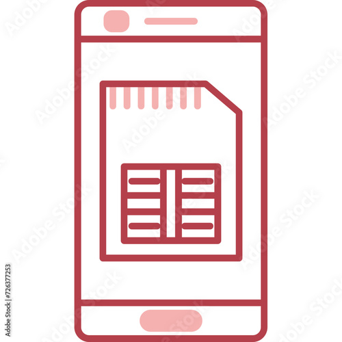 Phone Sim Card Icon