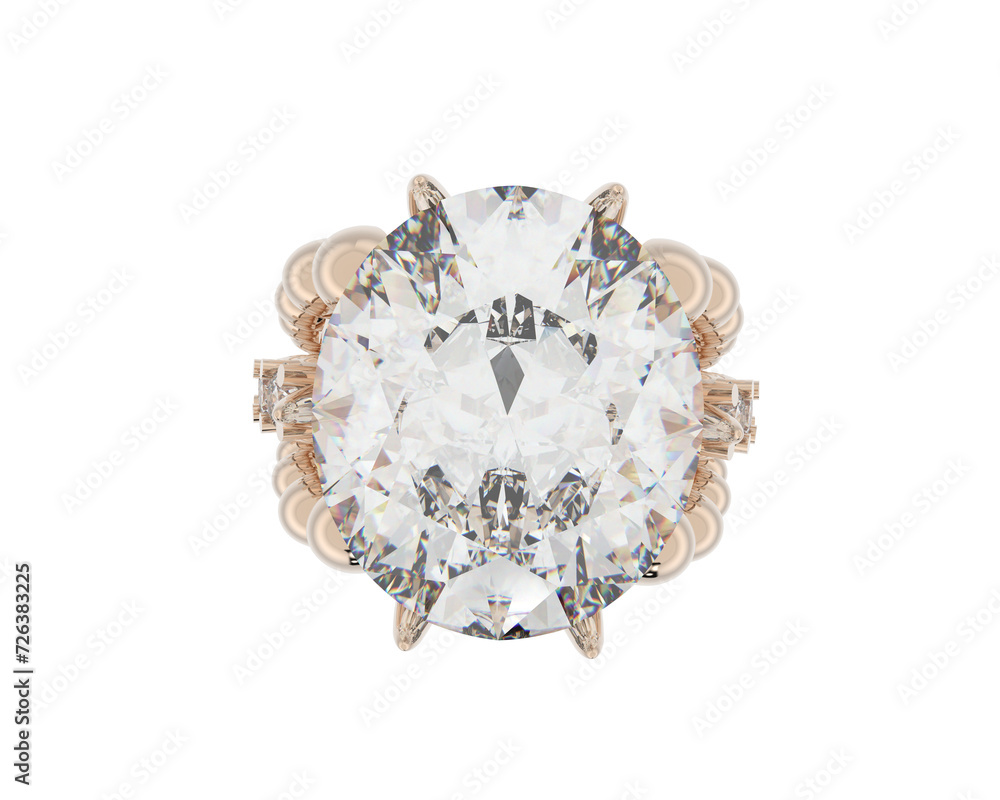Jewelry isolated on background. 3d rendering - illustration Jewelry isolated on background. 3d rendering - illustration