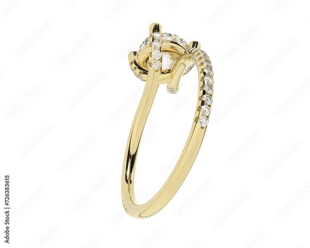 Jewelry isolated on background. 3d rendering - illustration Jewelry isolated on background. 3d rendering - illustration