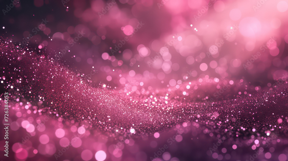 pink luxury glitter and bokeh particles, pink bokeh background, holiday festival background pink luxury glitter and bokeh particles, pink bokeh background, holiday festival background