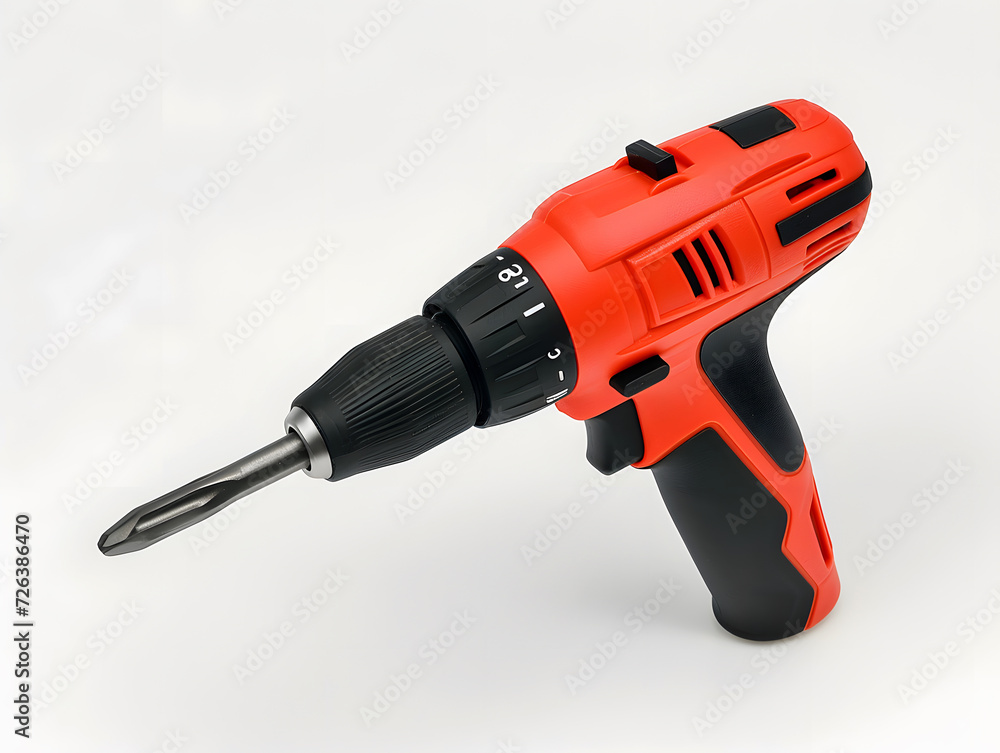 electric drill isolated on white electric drill isolated on white