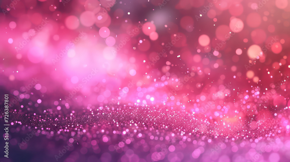 pink luxury glitter and bokeh particles, pink bokeh background, holiday festival background pink luxury glitter and bokeh particles, pink bokeh background, holiday festival background