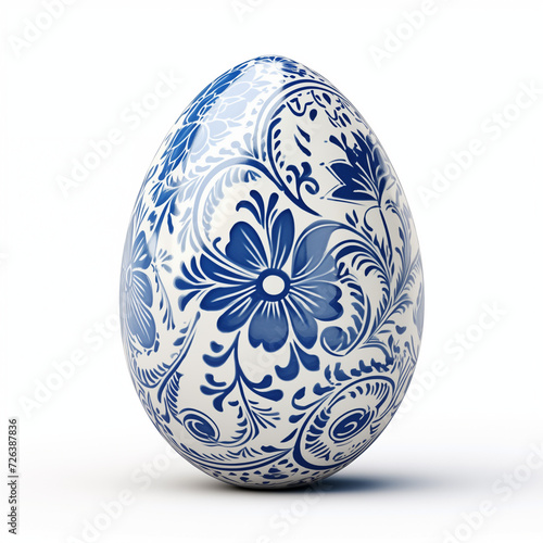 egg isolated on white ai gerntive