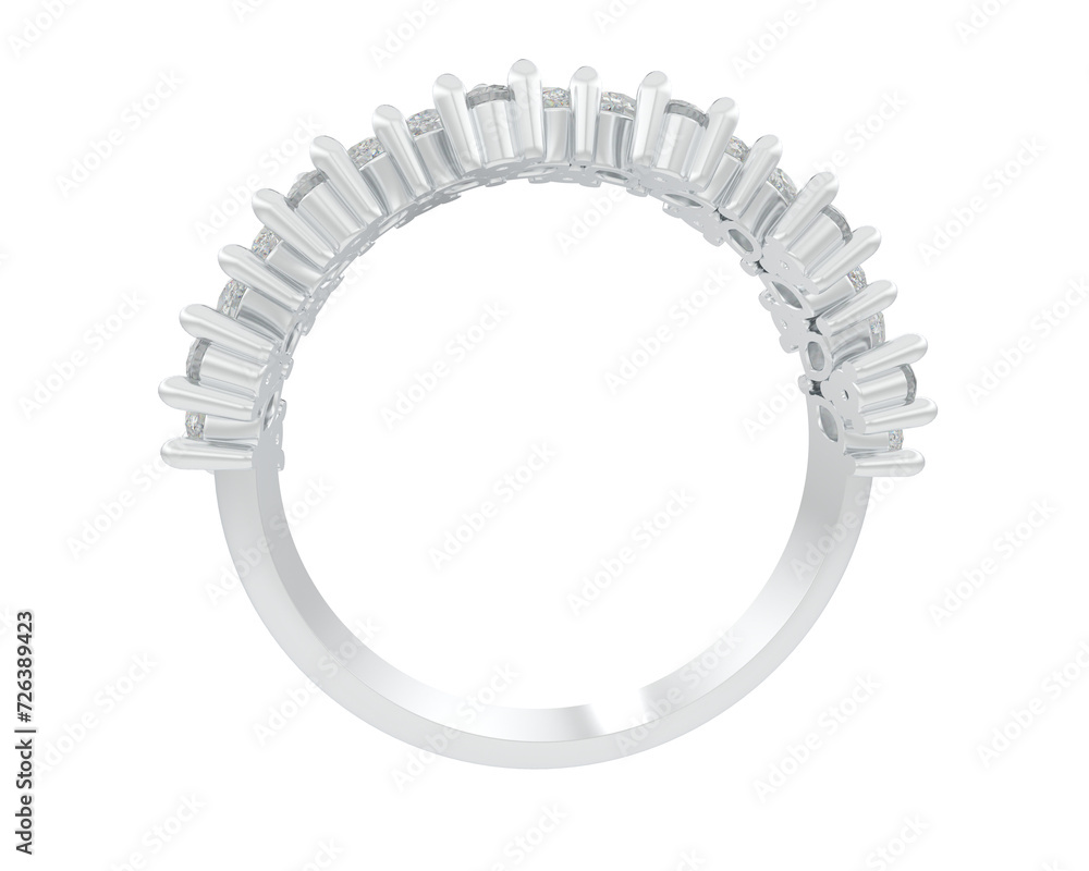Jewelry isolated on background. 3d rendering - illustration Jewelry isolated on background. 3d rendering - illustration