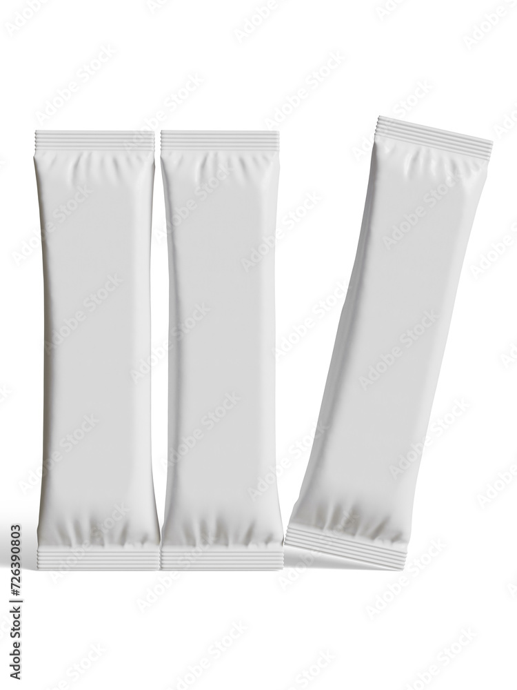 Realistic White Blank template Packaging Foil wet wipes Pouch Food Packing Coffee, Salt, Sugar, Pepper, Spices, Sweets. Template For Mock up Collection Realistic White Blank template Packaging Foil wet wipes Pouch Food Packing Coffee, Salt, Sugar, Pepper, Spices, Sweets. Template For Mock up Collection
