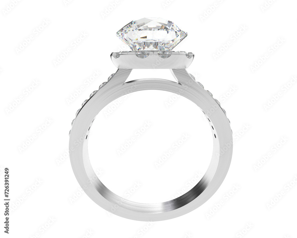 Jewelry isolated on background. 3d rendering - illustration Jewelry isolated on background. 3d rendering - illustration