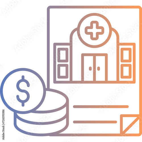 Hospital Budget Icon