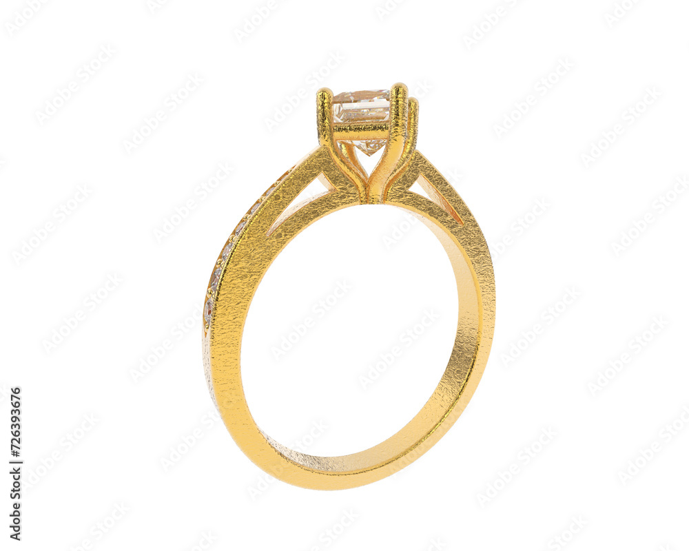 Jewelry isolated on background. 3d rendering - illustration Jewelry isolated on background. 3d rendering - illustration