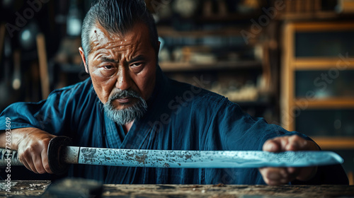 Crafting a sword is an art of precision and passion. Each strike of the hammer, every meticulous detail forged with dedication, transforms raw metal into a masterpiece.