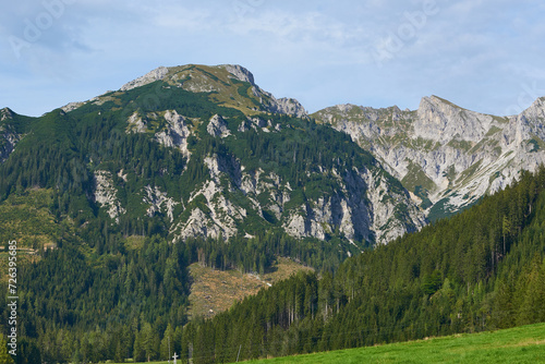 Herbst im Nationalpark Gesäuse im österreichischen Bundesland Steiermark