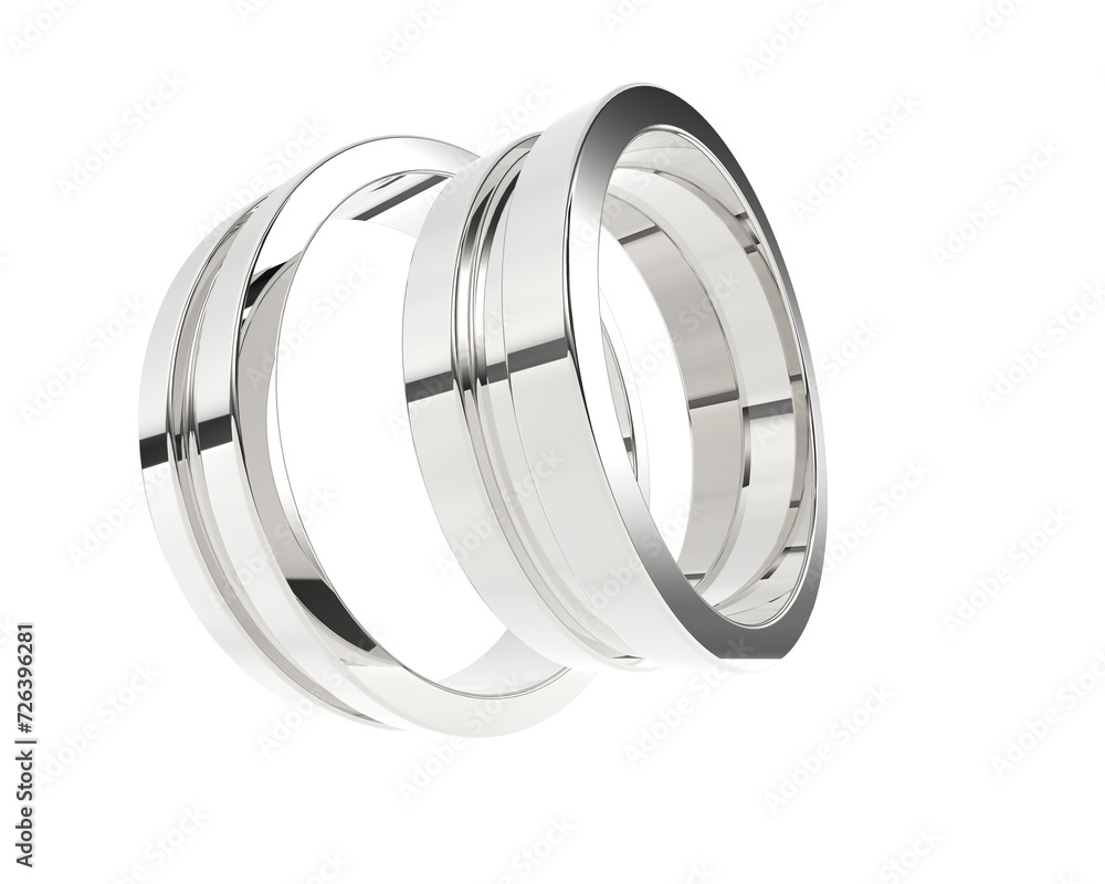 Jewelry isolated on background. 3d rendering - illustration Jewelry isolated on background. 3d rendering - illustration