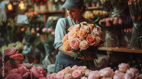 Behold a floral masterpiece: a bear crafted entirely from vibrant blooms. A whimsical display of nature's artistry, blending the strength of a bear with the delicate beauty of flowers. A unique and en