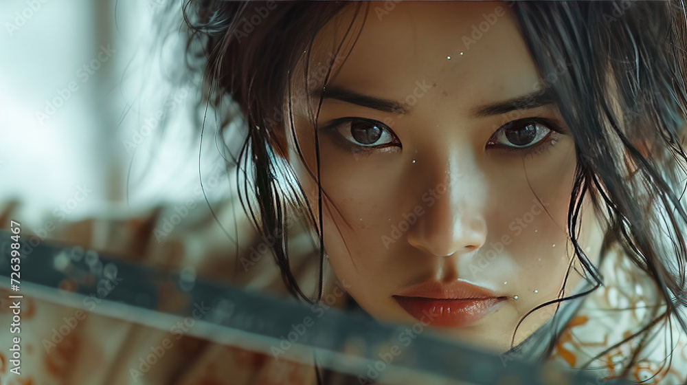 Embrace the spirit of the Samurai girl – fierce, elegant, and ...