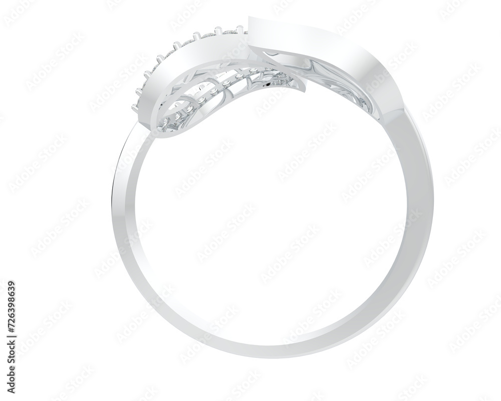 Jewelry isolated on background. 3d rendering - illustration Jewelry isolated on background. 3d rendering - illustration