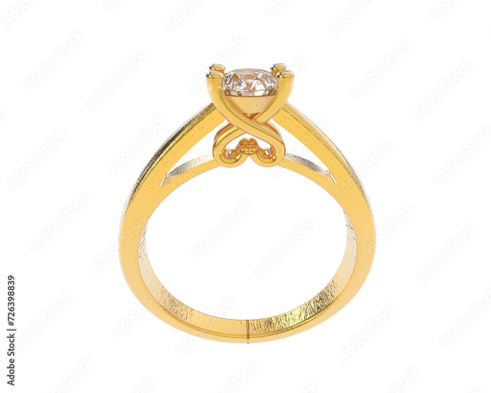 Jewelry isolated on background. 3d rendering - illustration Jewelry isolated on background. 3d rendering - illustration