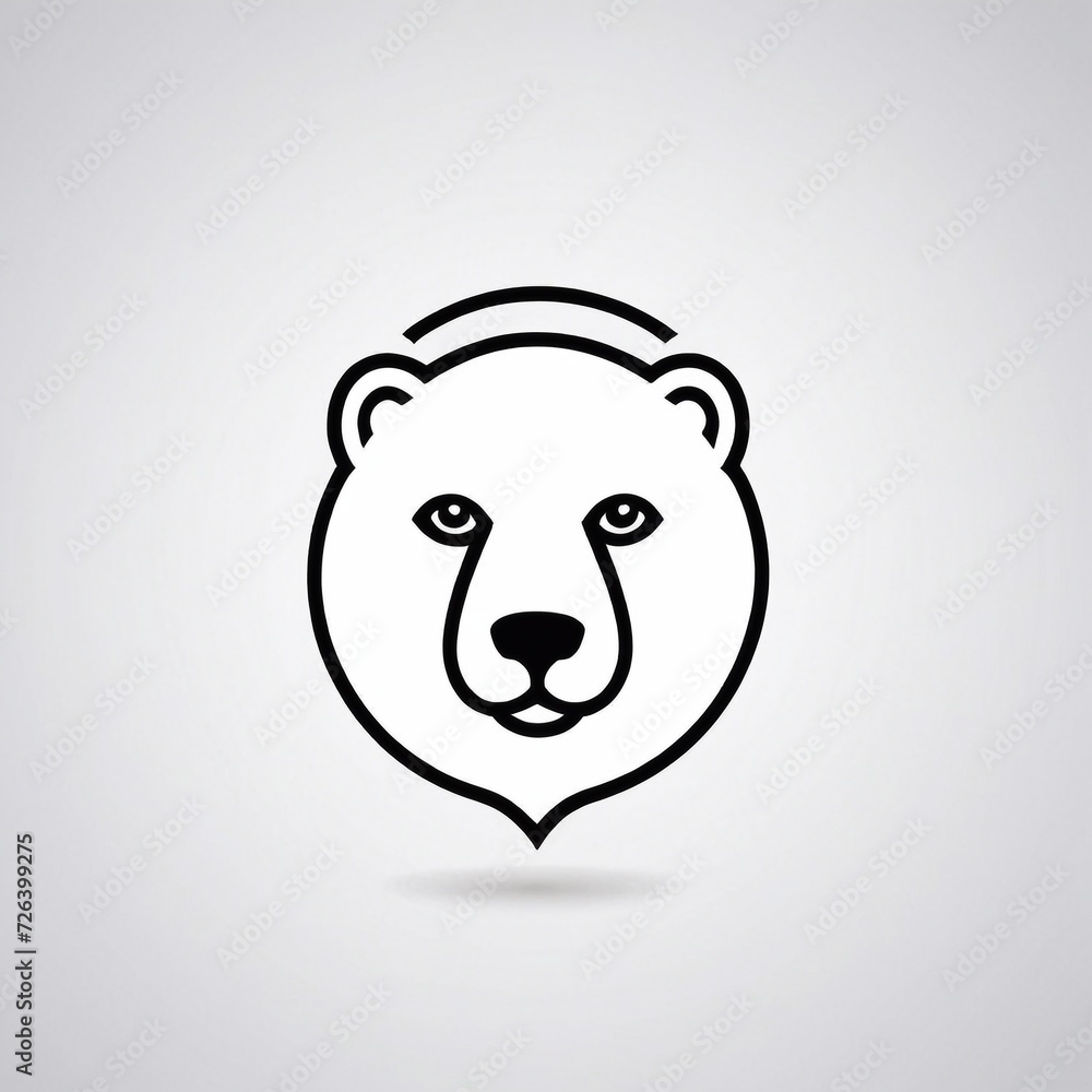 Bold Monochromatic Animal Vector Icon Bold Monochromatic Animal Vector Icon
