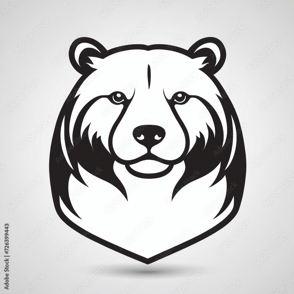 Bold Monochromatic Animal Vector Icon Bold Monochromatic Animal Vector Icon