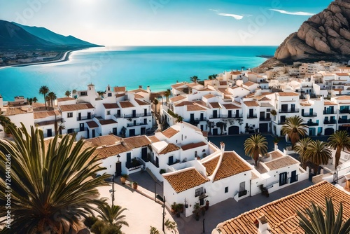 Capture the essence of Albir town's beauty from this vantage point, where each detail adds to its charm photo