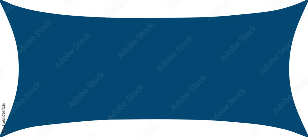 Frame shape flat illustration. Border silhouette design element Frame shape flat illustration. Border silhouette design element