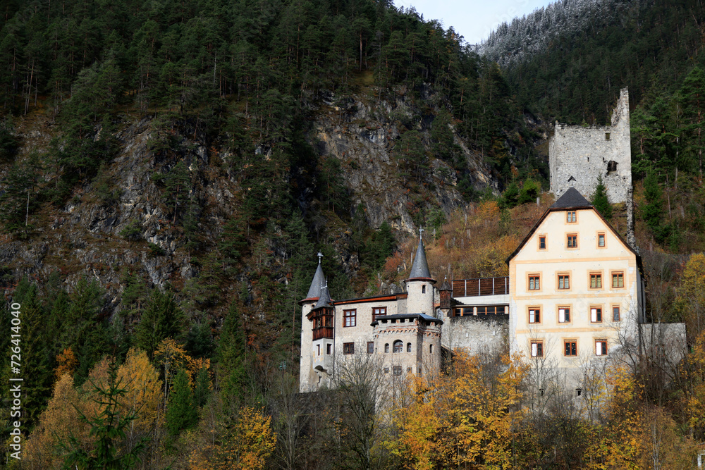 View of Fernsteinsee Castle, Austria