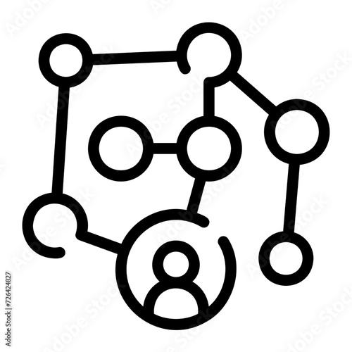 network line icon