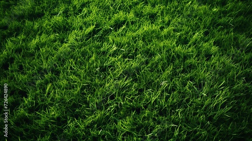 Vibrant soccer field. fresh green grass texture for football, soccer, and team sports