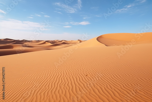 Wide Angle, Supporting Tracking Shot, Sahara dessert dunes © Kitta