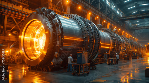Manufacture of nuclear engines, nuclear reactors photo