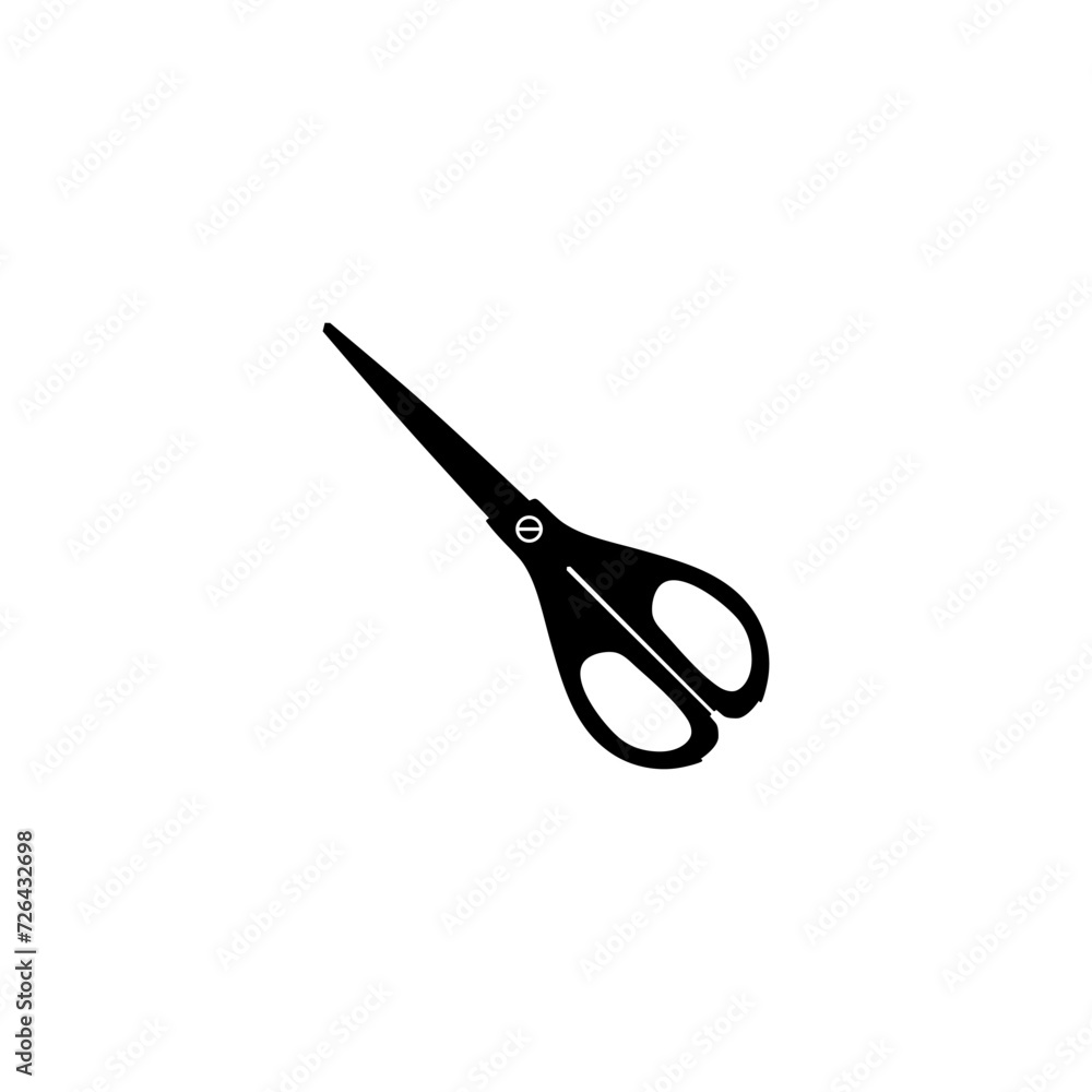 Scissors Silhouette, Flat Style, can use for Pictogram, Art Illustration, Website, Apps, Logo Type or Graphic Design Element. Vector Illustration
Scissors Silhouette, Flat Style, can use for Pictogram, Art Illustration, Website, Apps, Logo Type or Graphic Design Element. Vector Illustration