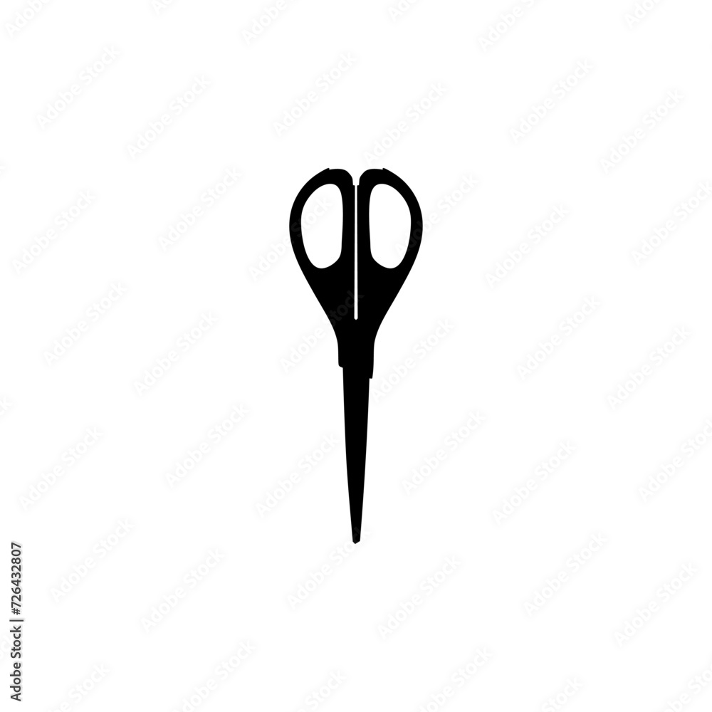 Scissors Silhouette, Flat Style, can use for Pictogram, Art Illustration, Website, Apps, Logo Type or Graphic Design Element. Vector Illustration
Scissors Silhouette, Flat Style, can use for Pictogram, Art Illustration, Website, Apps, Logo Type or Graphic Design Element. Vector Illustration