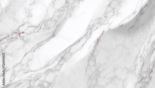 Tapeta, tło z motywem białego marmuru. Generative AI photo