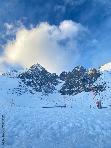 skiers on resort © Jaroslav