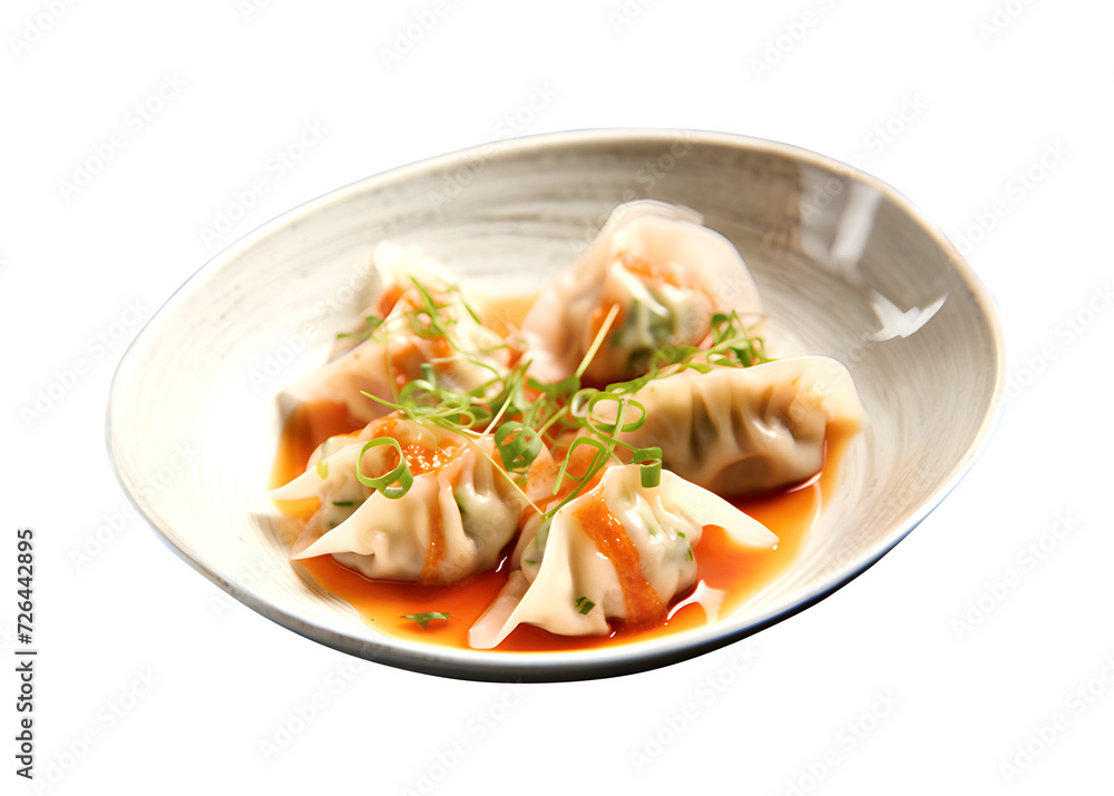 Tasty asian food, deep fried gyoza dumplings, Japanese dumplings Gyoza with chicken and vegetables, PNG file, isolated background. Tasty asian food, deep fried gyoza dumplings, Japanese dumplings Gyoza with chicken and vegetables, PNG file, isolated background.